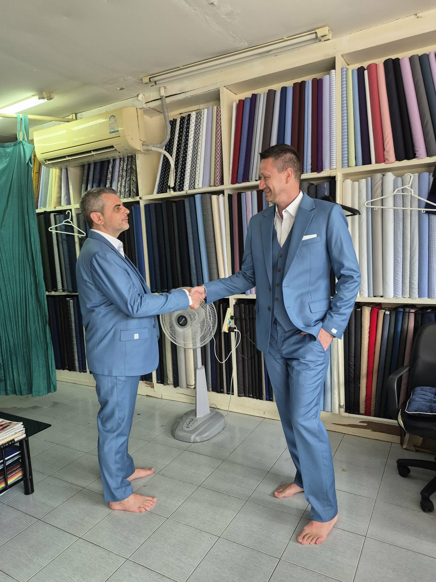 Bespoke tailoring showcase