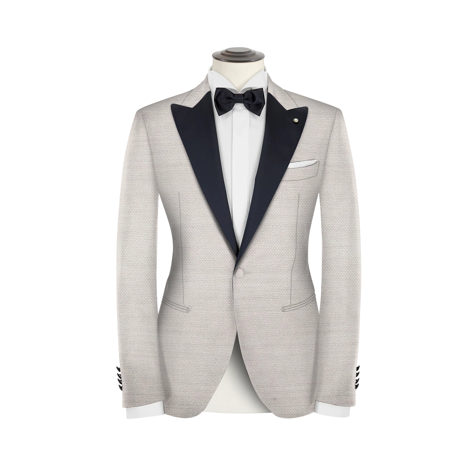 Ivory Linen Black Peak